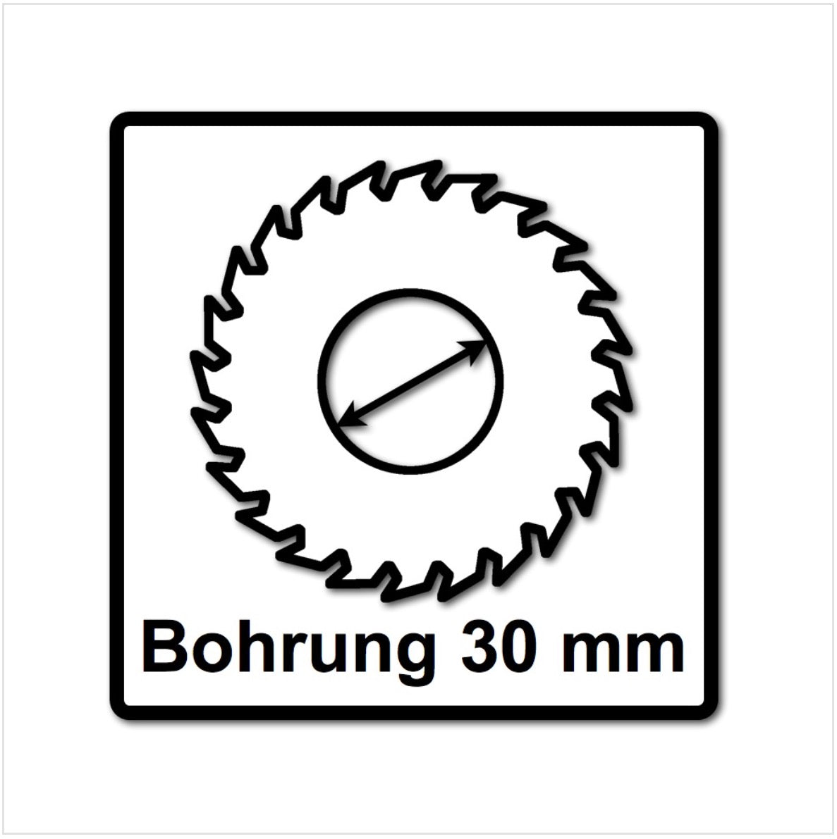 Bosch Kreissägeblatt Optiline Wood OP WO H 190 x 30 x 2,6 mm 190 mm 48 Zähne ( 2608640617 ) - Toolbrothers