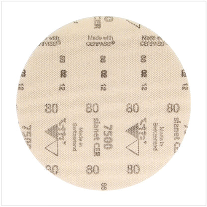 Bosch SIA Scheibe Keramik Schleifnetz 7500 125 mm Körnung P80 50 Stück ( F03E006897 ) - Toolbrothers