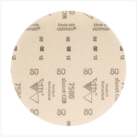 Bosch SIA Scheibe Keramik Schleifnetz 7500 125 mm Körnung P80 50 Stück ( F03E006897 ) - Toolbrothers