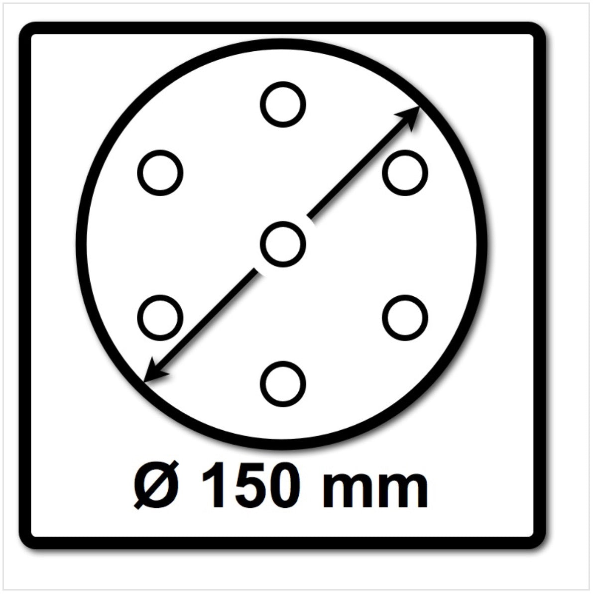 Bosch SIA Scheibe Keramik Schleifnetz 7500 150 mm Körnung P120 50 Stück ( F03E006890 ) - Toolbrothers