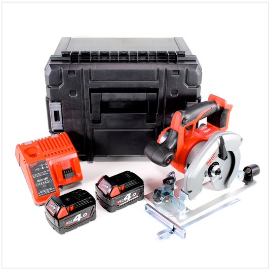 Milwaukee HD18CS-402C Akku Handkreissäge 18V 165 mm + 2x Akku 4,0Ah + Ladegerät + TSTAK - Toolbrothers