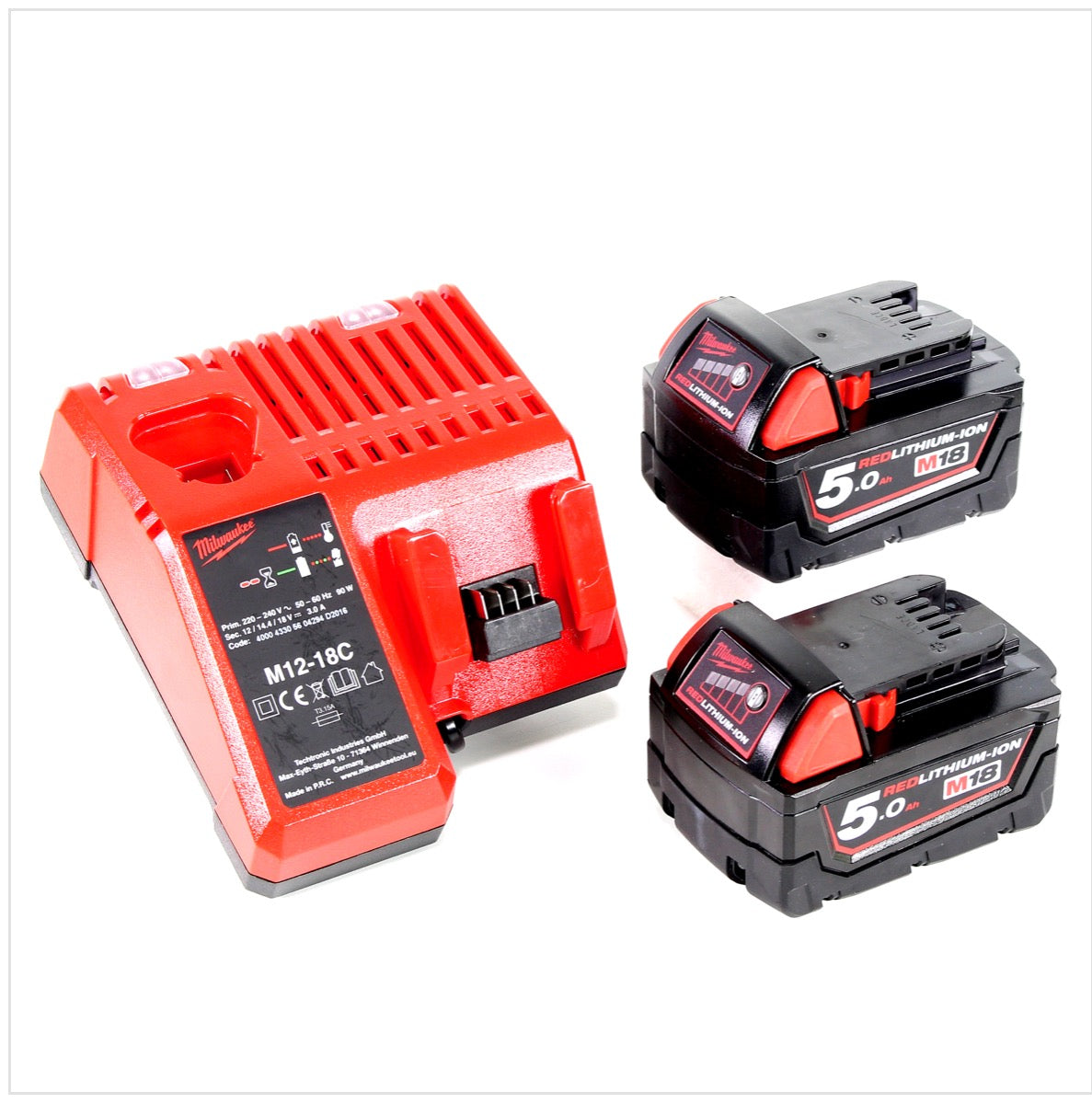 Milwaukee M18 BJS - 502 18V Akku Stichsäge + 2x Akku 5,0Ah + Ladegerät + Stanley TSTAK - Toolbrothers