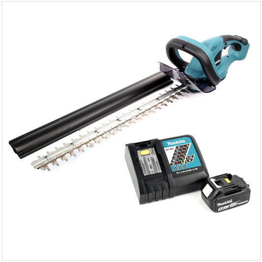 Makita DUH 523 Akku Heckenschere 18V 52cm mit 1x 5,0Ah Akku und Ladegerät - Toolbrothers