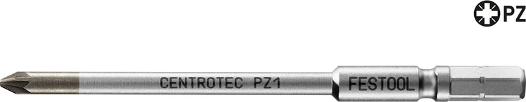 Festool PZ 1-100 CE/2 Bit (500841) pour perceuse-visseuse sans fil et perceuse-visseuse à percussion sans fil Festool avec support FastFix et mandrin WH-CE CENTROTEC