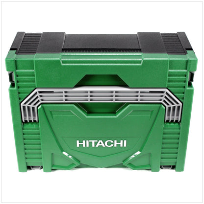 Hitachi WH 18 DGL 18V Akku Schlagschrauber im Hitachi System Case HSC Typ 2 + 2x Hitachi BSL 1860 18 V 6,0 Ah Akku + 1x Hitachi UC 18YFSL Akku Ladegerät 14,4 - 18 V - Toolbrothers