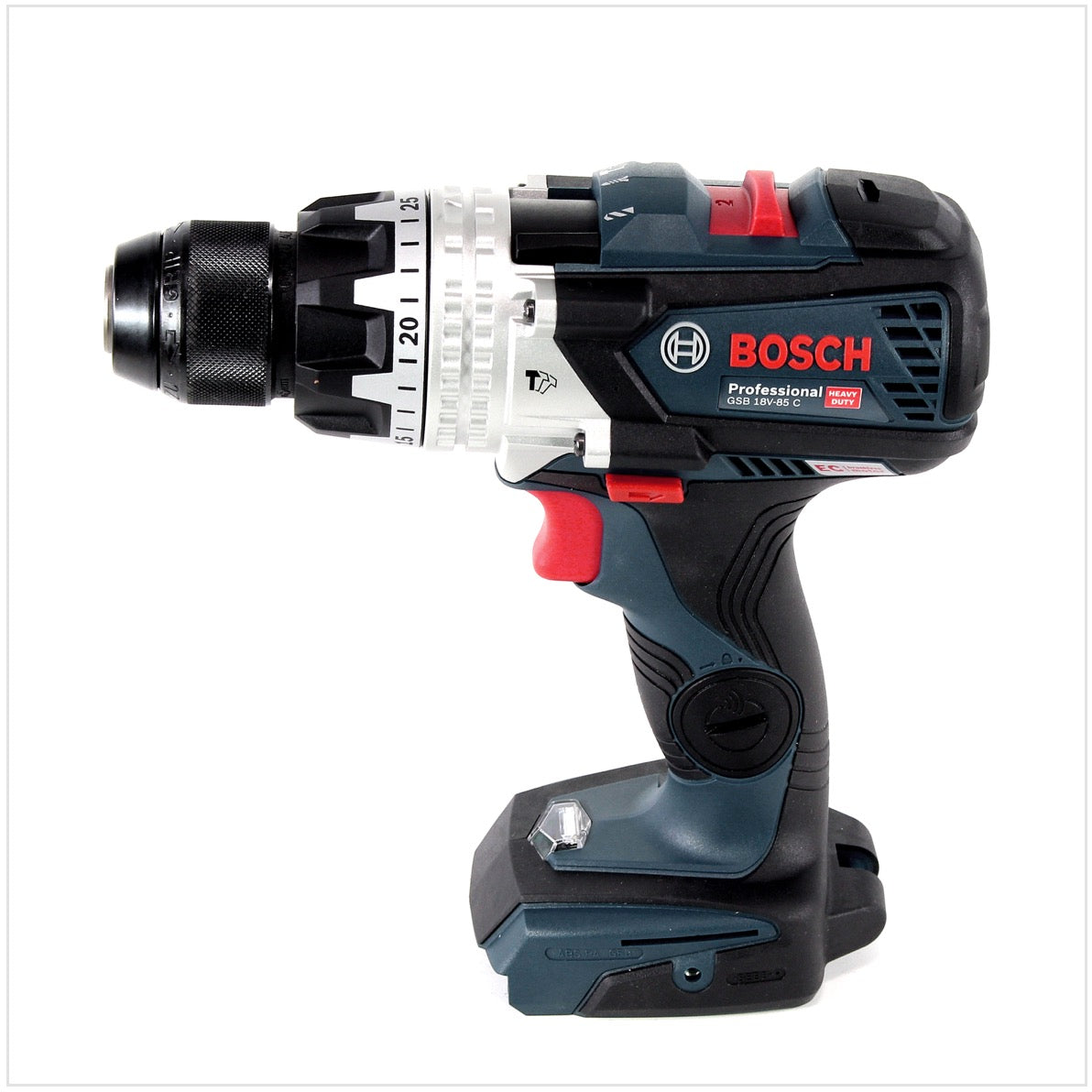 Bosch GSB 18V-85 C Akku Schlagbohrschrauber 18V 85Nm 1/2" Brushless + 1x Akku 5,0Ah + Connectivity Modul + L-Boxx - ohne Ladegerät - Toolbrothers