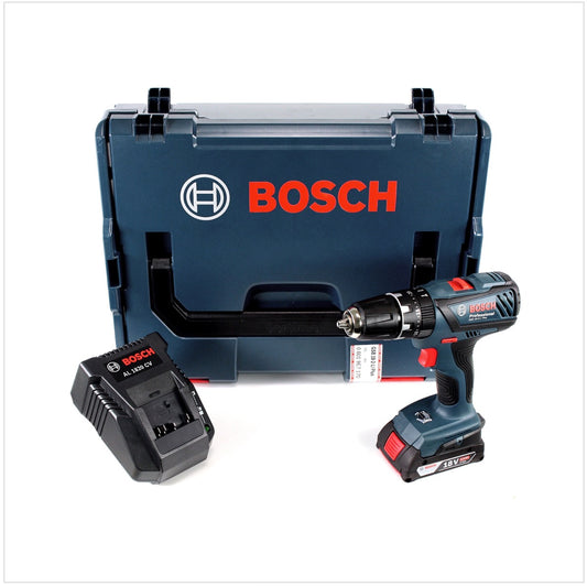Bosch GSB 18-2-Li Plus Professional Akku Schlagbohrschrauber in L-Boxx + 1 x GBA 2,0 Ah Akku + AL 1820 CV Ladegerät - Toolbrothers