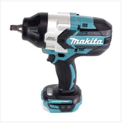 Makita DTW 1002 RF1J Akku Schlagschrauber 1/2“ 18V 1000Nm Brushless + 1x Akku 3,0Ah + Ladegerät + 9tlg. Steckschlüssel Set + Makpac - Toolbrothers