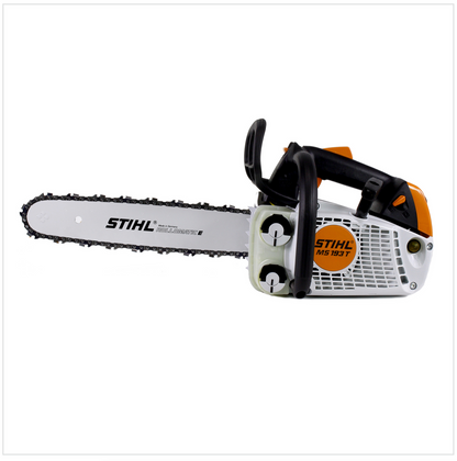 Stihl MS 193 T Kettensäge / Motorsäge mit 35 cm Schnittlänge, 1,1 mm Kette, 2 MIX-Motor - Toolbrothers