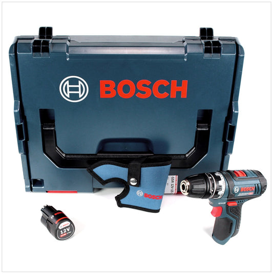 Bosch GSR 12V-15 FC Professional FlexiClick Akku Bohrschrauber mit 2,5 Ah Akku in L-Boxx - Toolbrothers