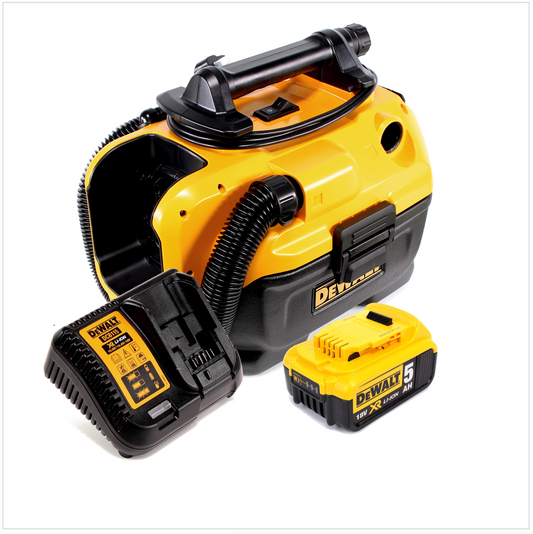 Dewalt DCV 582 Akku Nass- und Trockensauger 18V + 1x Akku 5,0Ah + Ladegerät - Toolbrothers