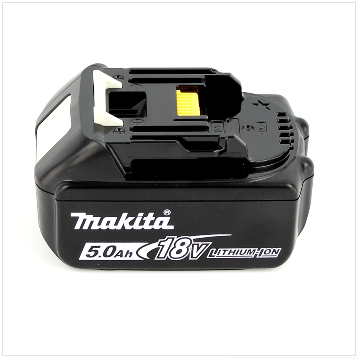 Makita DEADML / DML 805 LED Baustrahler 14,4 - 18 Volt / 230 Volt + 1x BL 1850 B 18V - 5 Ah Li-Ion Akku - Toolbrothers