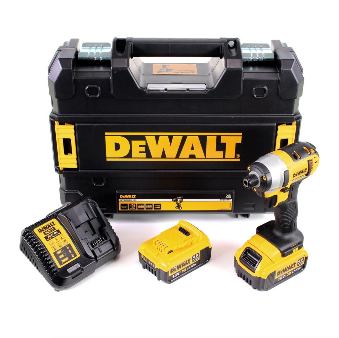 Dewalt DCF 885 P2 Akku Schlagschrauber 18V 155Nm + 2x Akku 5,0Ah + Ladegerät + TSTAK - Toolbrothers