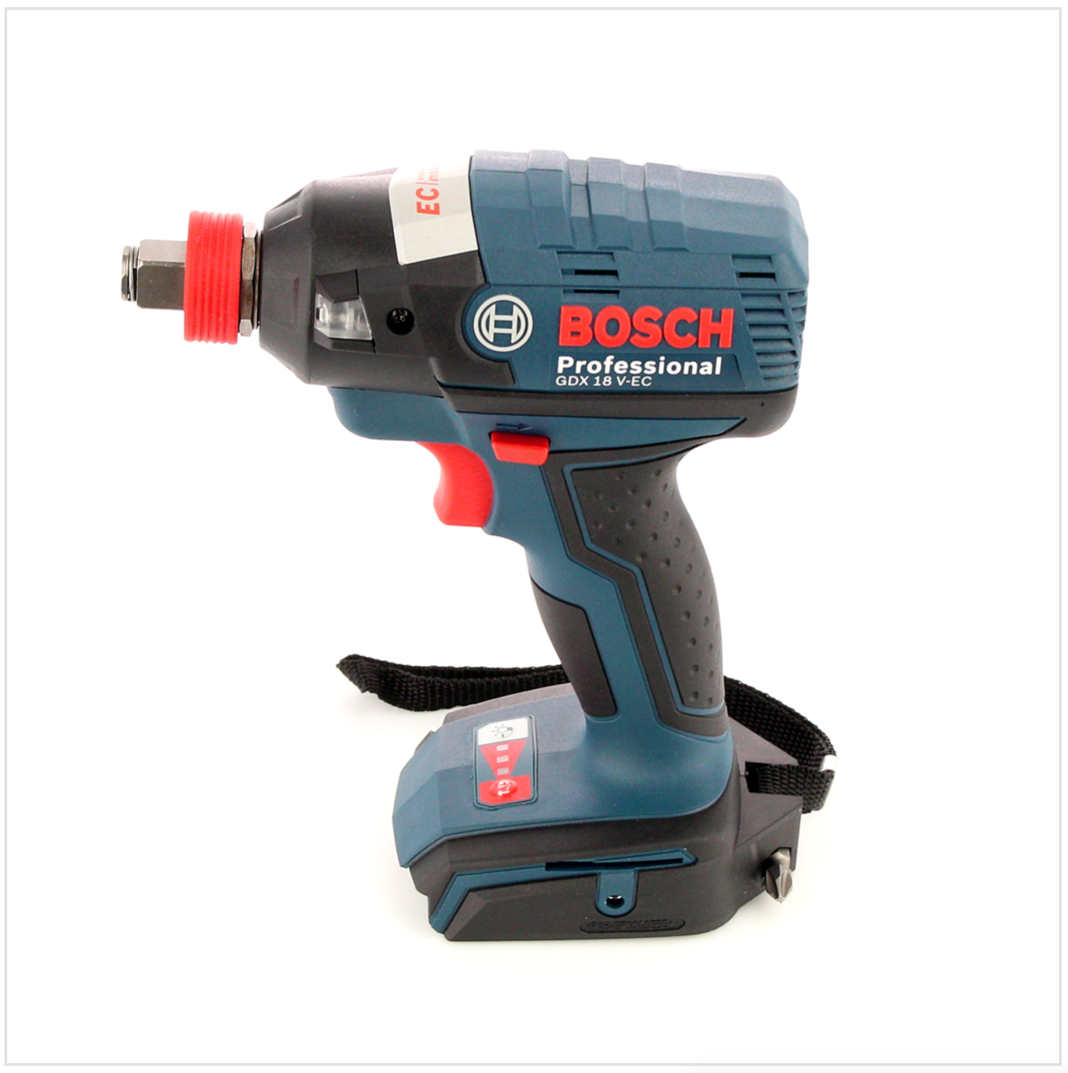 Bosch GDX 18 V-EC Professional 18 V Akku Drehschlagschrauber in L-Boxx ( 06019B9103 ) + 1/2" Steckschlüssel Einsatz 9-tlg. für Sechskant Schrauben ( 2608551100 ) - Toolbrothers