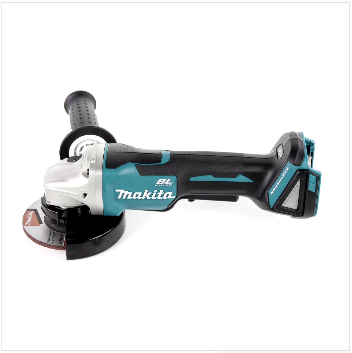 Makita DGA 455 ZJ Akku Winkelschleifer 18 V 115mm Brushless Solo + Makpac - ohne Akku, ohne Ladegerät - Toolbrothers