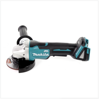 Makita DGA 455 Y1J Akku Winkelschleifer 18 V 115mm Brushless + 1x Akku 1,5Ah + Makpac - ohne Ladegerät - Toolbrothers