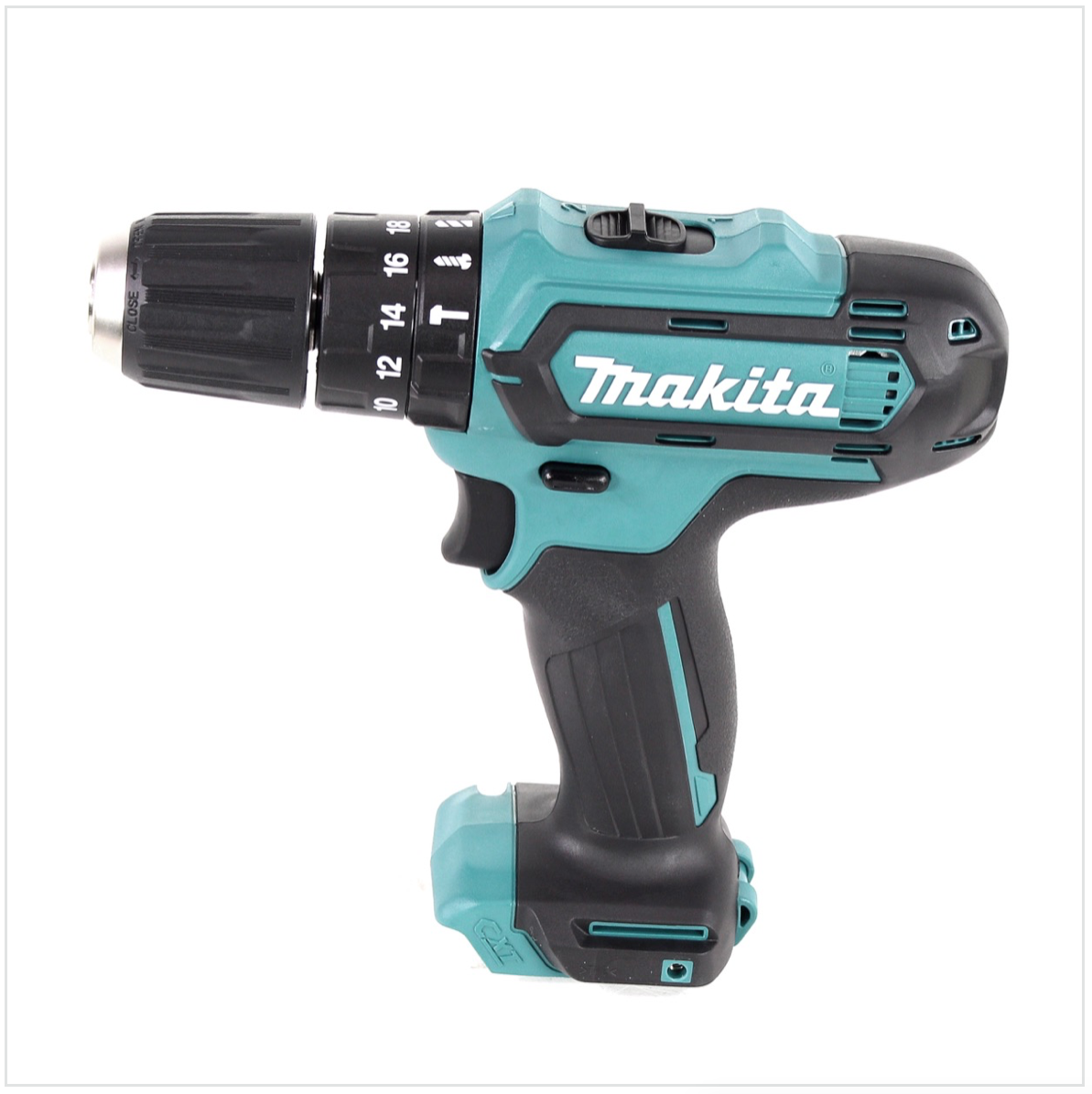 Makita HP 331 DYM1J 10,8 V Li-Ion Akku Schlag Bohr Schrauber im Makpac + 1x BL 1020 B 2,0 Ah Akku + DC 10 SA Schnellladegerät - Toolbrothers