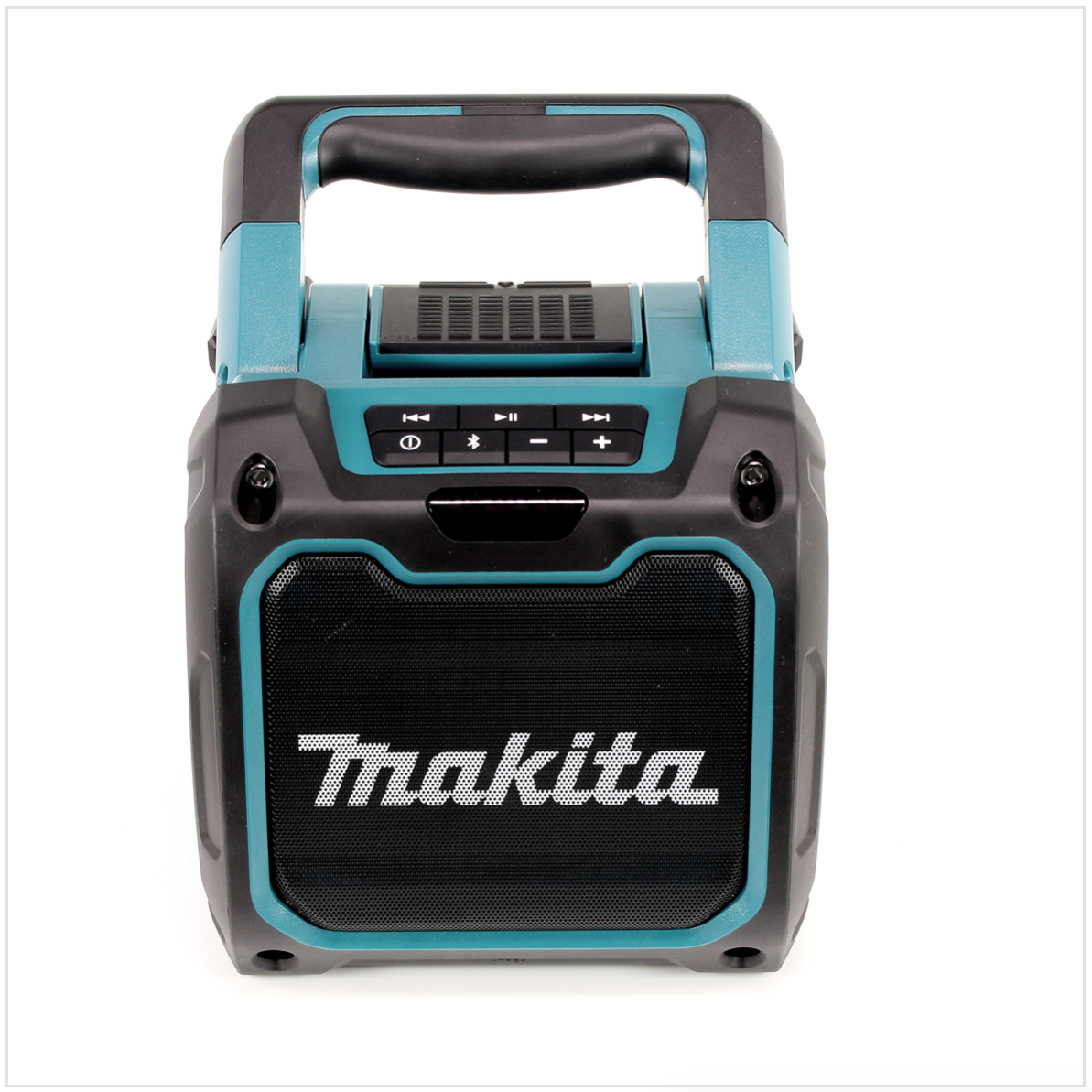 Makita DMR 200 Akku Baustellenlautsprecher 10,8-18V Grün Bluetooth + 1x Akku 5Ah - ohne Ladegerät - Toolbrothers