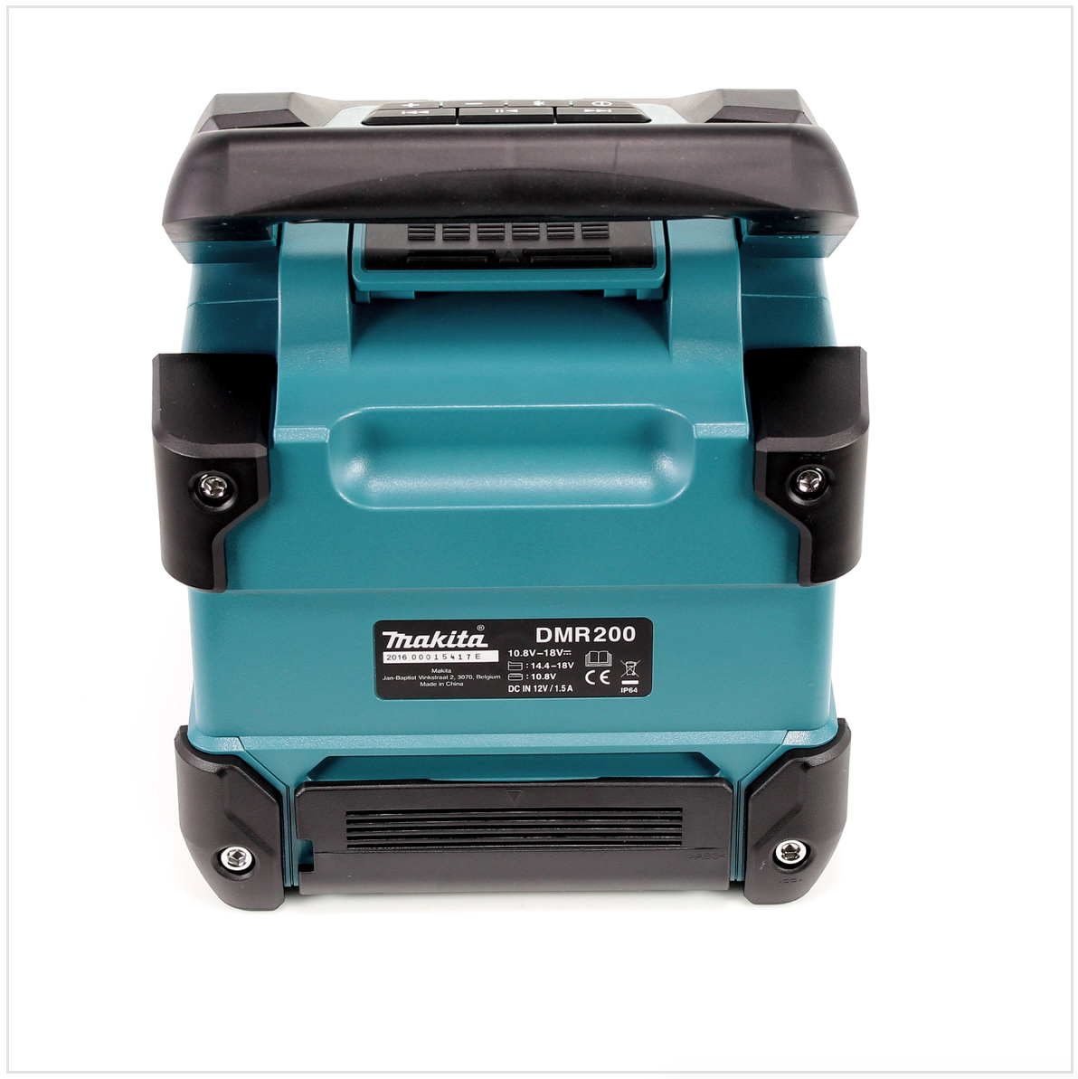 Makita DMR 200 Akku Baustellenlautsprecher 10,8-18V Grün Bluetooth + 1x Akku 5Ah - ohne Ladegerät - Toolbrothers