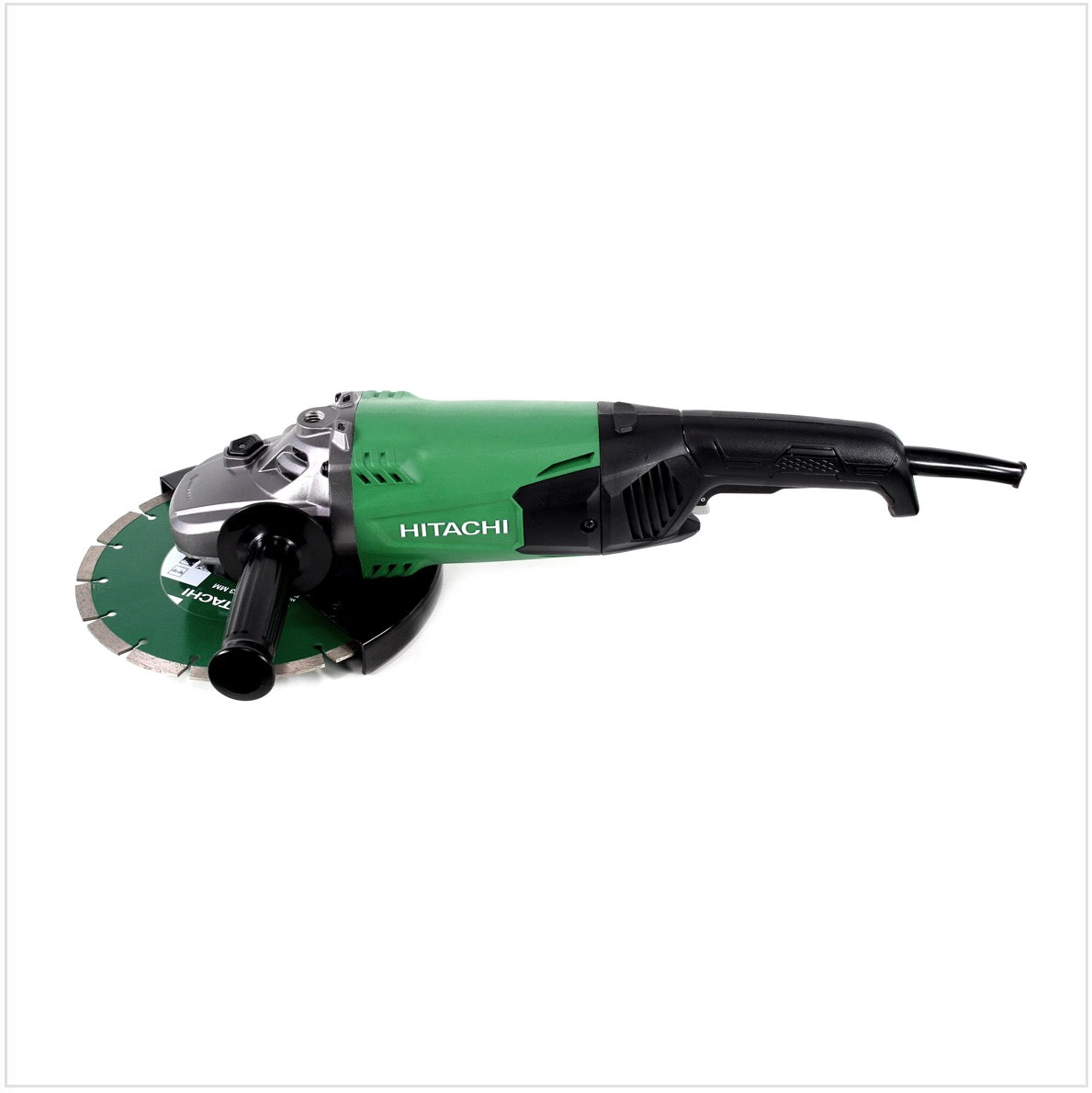 Hitachi Winkelschleifer Set 2.0 G 23ST 230 mm - 2000 W + G 13STA 125 mm - 600 W inkl. 2 x Diamant Trennscheibe - Toolbrothers