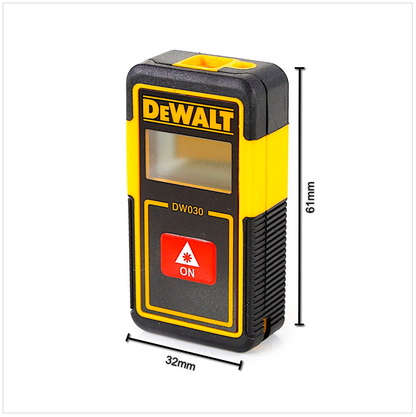 DeWalt DW 030 PL Taschen Laser Entfernungsmesser 9 Meter - Toolbrothers