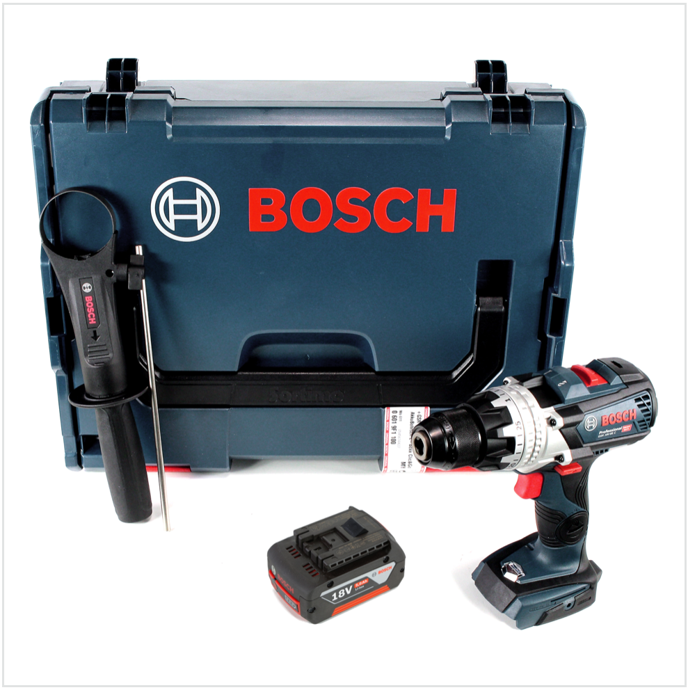 Bosch GSR 18 V-85 C Akku Bohrschrauber 18V 110Nm 1/2" Brushless + L-Boxx + 1x Akku 5,0Ah - ohne Ladegerät - Toolbrothers