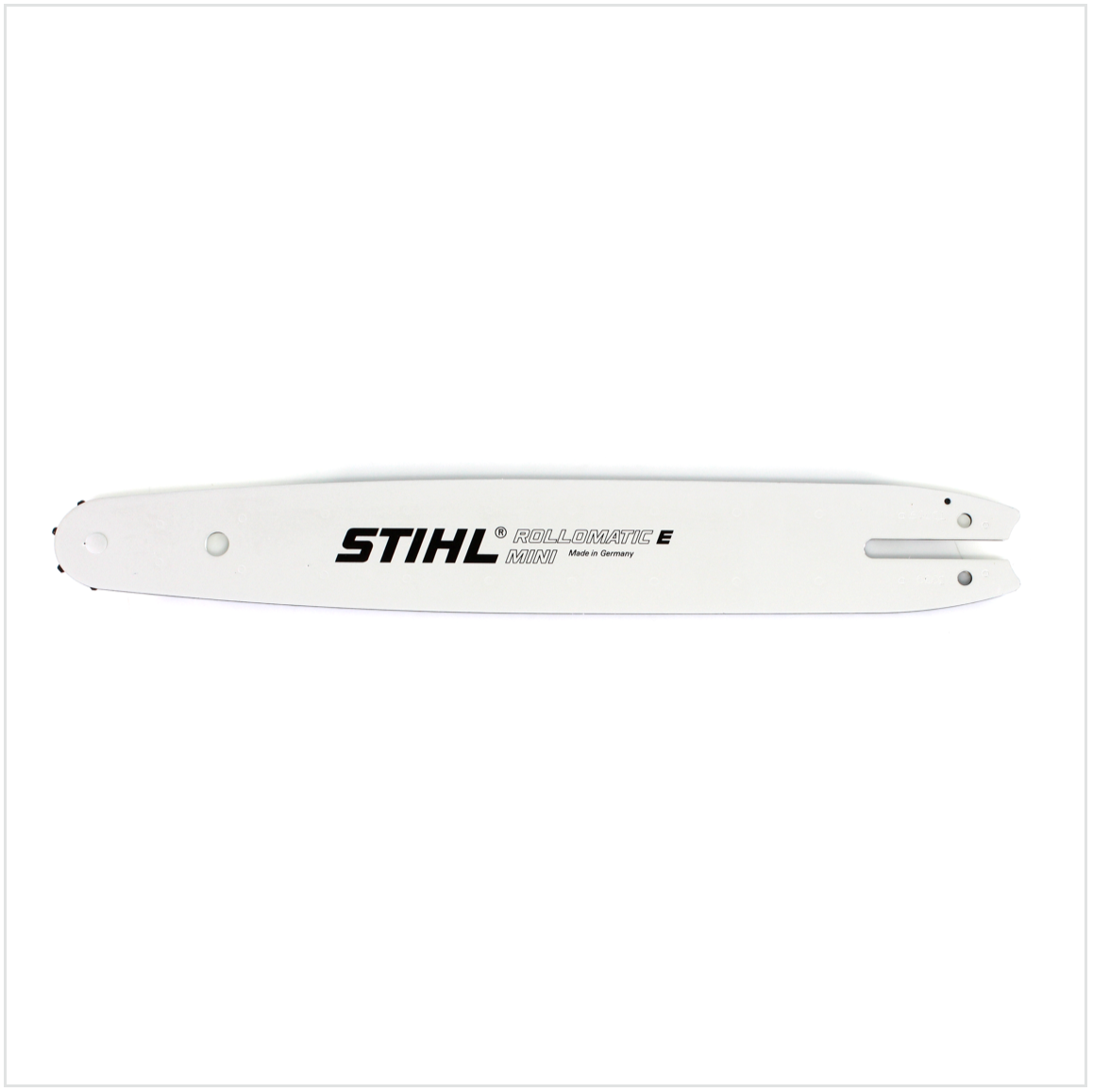 STIHL Führungsschiene Rollomatic E Mini 35cm 1,1mm 3/8" 7 Zähne  (3005 000 3909) + STIHL Oilomatic Sägekette Picco Micro Mini 3 (PMM3) Halbmeißel 3/8"P  1,1mm 35 cm ( 3610 000 0050 ) - Toolbrothers