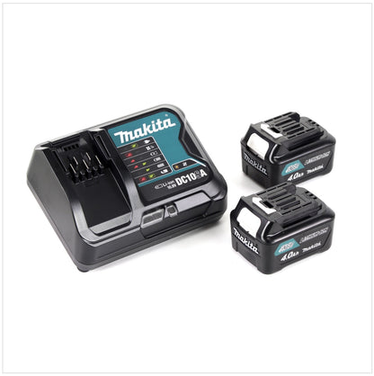 Makita JV 101 DSMJ Akku Pendelhub Stichsäge 10,8V im Makpac + 2x 4,0 Ah Akku + Ladegerät - Toolbrothers