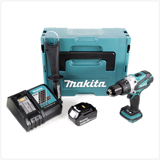 Makita DDF 458 RF1J 18 V Akku Bohrschrauber 91 Nm im Makpac mit 1x 3,0 Ah Akku und Ladegerät - Toolbrothers