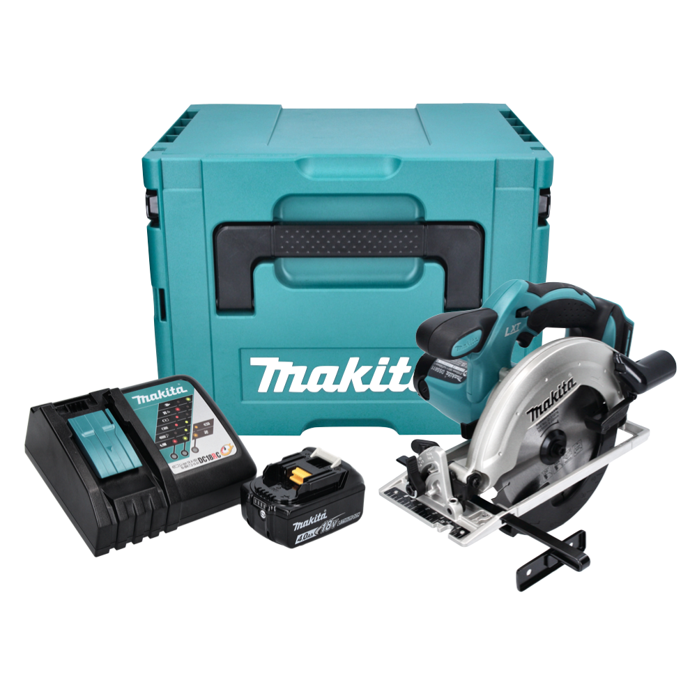 Makita DSS 611 RM1J Akku Handkreissäge 18 V 165 mm + 1x Akku 4,0 Ah + Ladegerät + Makpac - Toolbrothers