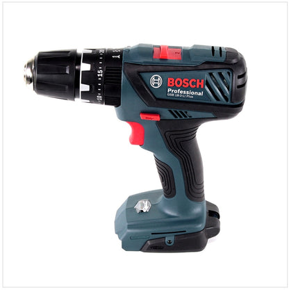 Bosch GSB 18-2-Li Plus Professional 18 V Akku Schlagbohrschrauber im Tanos Systainer® T-Loc II mit 1 x 2 Ah Akku + Ladegerät - Toolbrothers