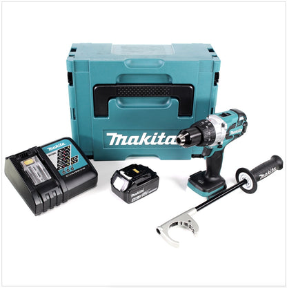 Makita DDF 481 RM1J Akku Bohrschrauber 18 V 115 Nm im Makpac mit 1x 4,0 Ah Akku und Ladegerät - Toolbrothers