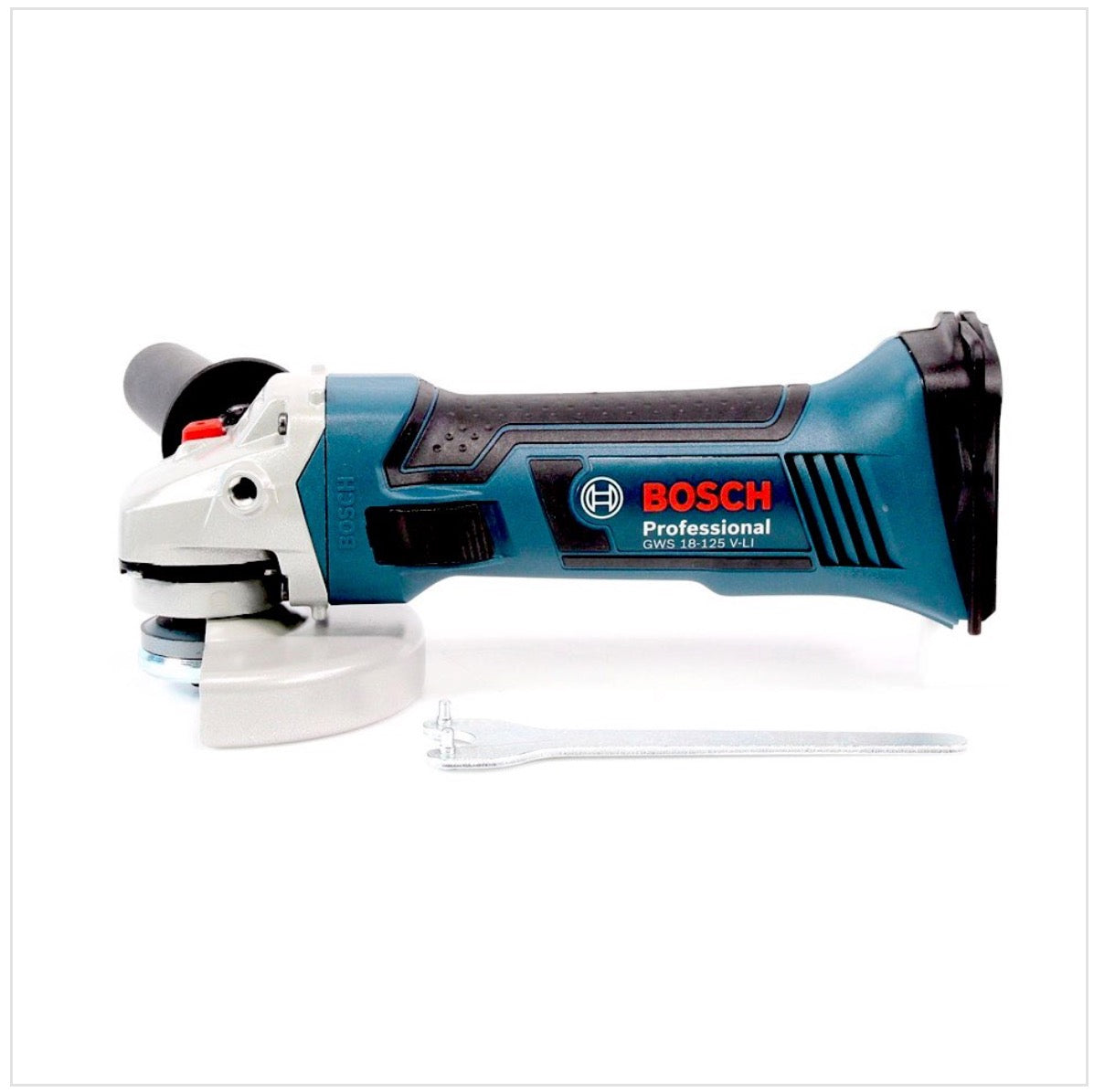 Bosch GWS 18-125 V-LI Akku Winkelschleifer 18V 125mm + 1x Akku 2,0Ah + Ladegerät + systainer - Toolbrothers