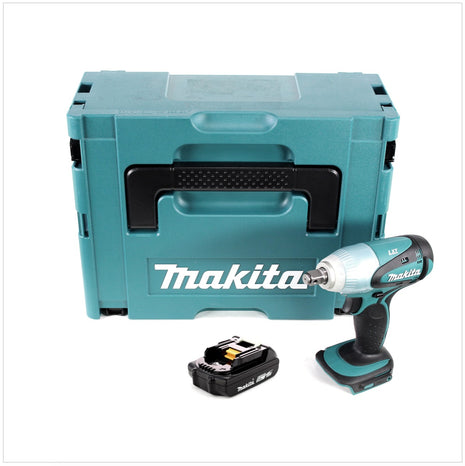 Makita DTW 251 A1J Akku Schlagschrauber 18 V 230 Nm 1/2" + 1x Akku 2,0 Ah + Makpac - ohne Ladegerät - Toolbrothers