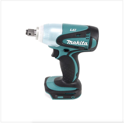 Makita DTW 251 A1J Akku Schlagschrauber 18 V  230 Nm 1/2" + 1x Akku 2,0 Ah + 9 tlg. Steckschlüsselsatz + Makpac - ohne Ladegerät - Toolbrothers