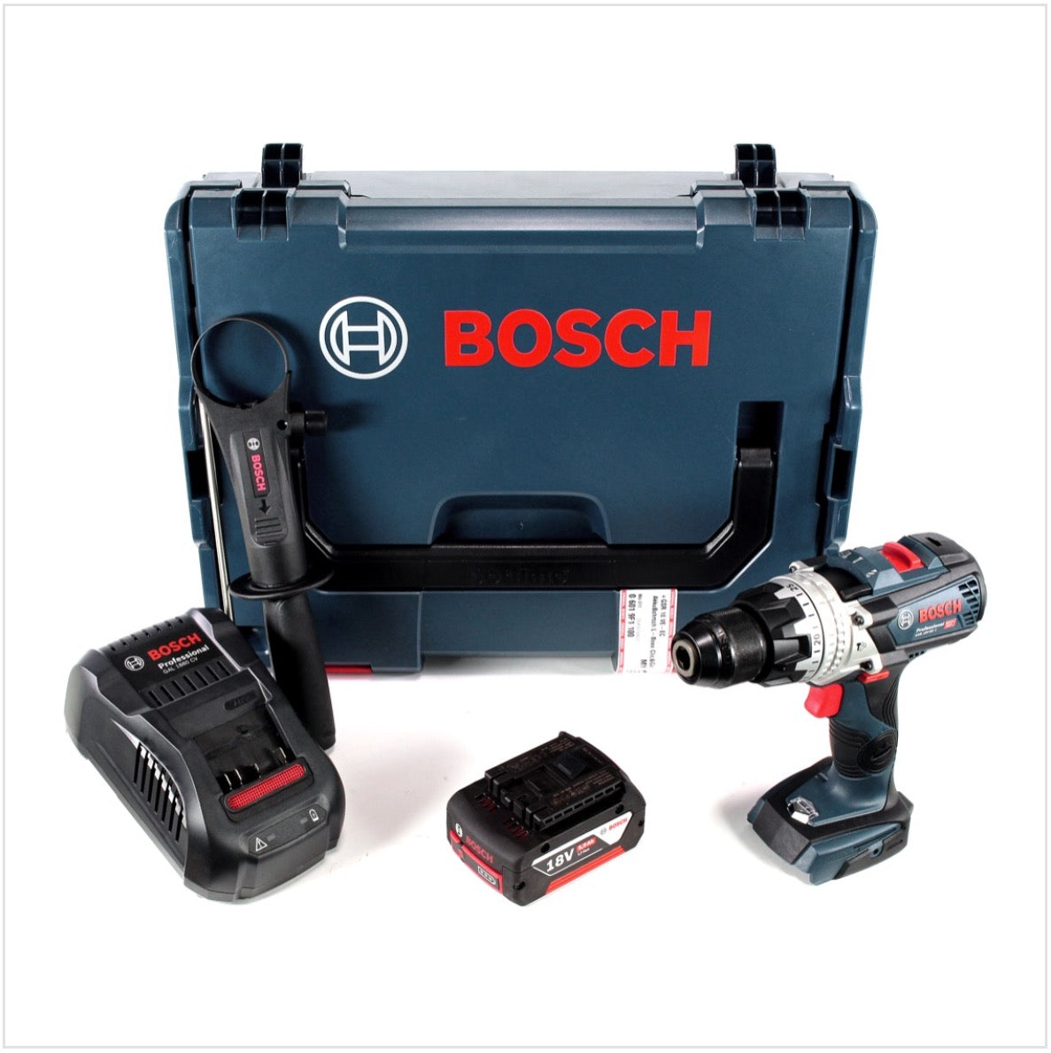 Bosch GSB 18V-85 C Akku Schlagbohrschrauber 18V 85Nm 1/2" Brushless + 1x Akku 5,0Ah + Ladegerät + L-Boxx - Toolbrothers