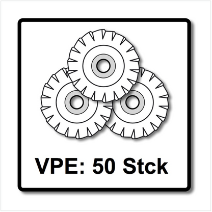 50x Bosch SIA 2824 Stingray Fächerscheibe 125 mm P80 für Stahl und Inox - Toolbrothers