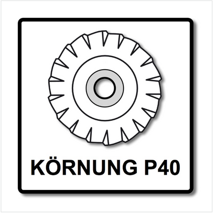 50x Bosch SIA 2824 Stingray Fächerscheibe 125 mm P120 für Stahl und Inox - Toolbrothers