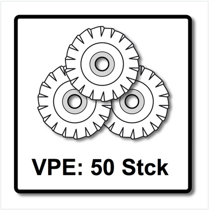 50x Bosch SIA 2824 Stingray Fächerscheibe 125 mm P120 für Stahl und Inox - Toolbrothers