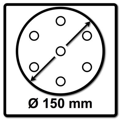 Festool Netzschleifmittel	STF D150 P180 GR NET/50 150 mm / 50 Stk. ( 203307 )