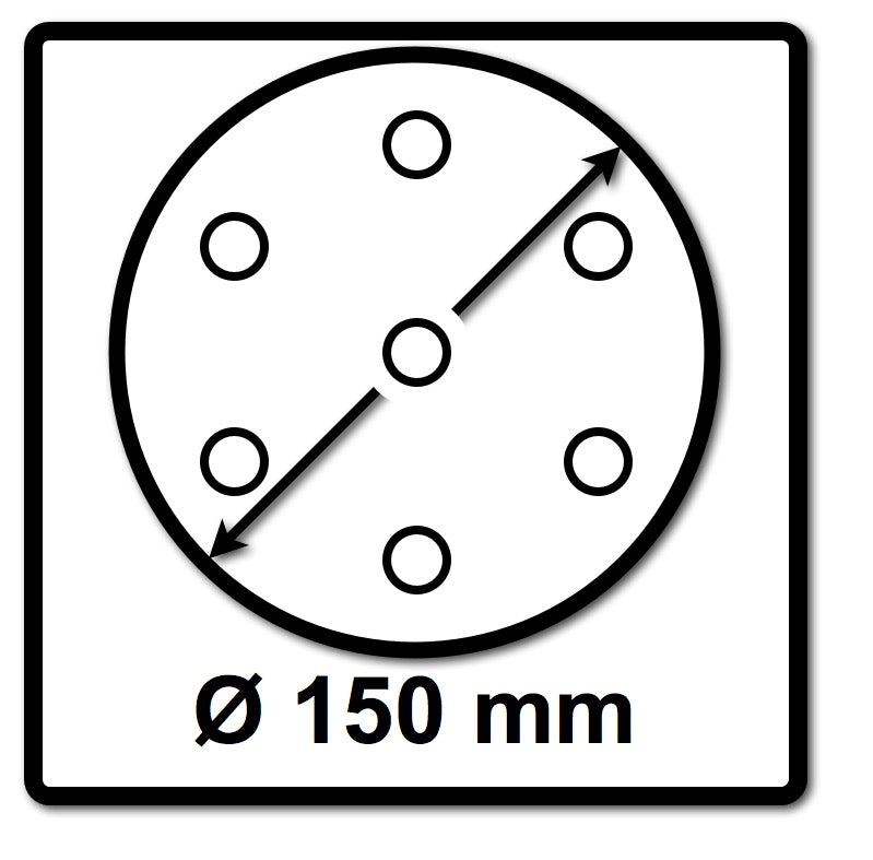 Festool Netzschleifmittel STF D150 P320 GR NET/50 150 mm / 50 Stk. ( 203310 ) - Toolbrothers