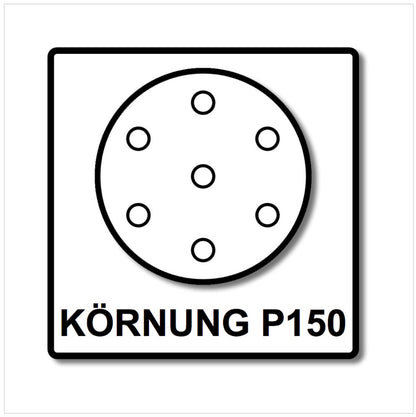 Festool Schleifscheiben STF D150/48 P150 GR/100 150 mm / 100 Stk. ( 575165 ) - Toolbrothers