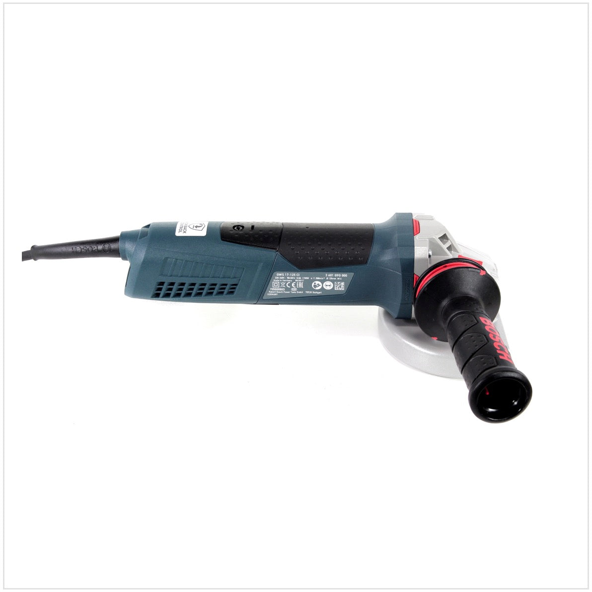 Bosch GWS 17-125 CI 1700 W Professional Winkelschleifer 125 mm + 20 x SIA Stingray Fächerscheibe - Toolbrothers