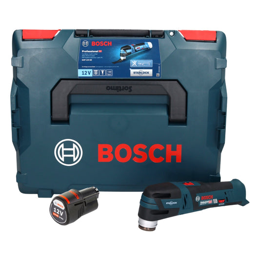 Bosch GOP 12V-28 Professional Akku Multi Cutter 12 V Brushless + 1x Akku 3,0 Ah + L-Boxx - ohne Ladegerät - Toolbrothers