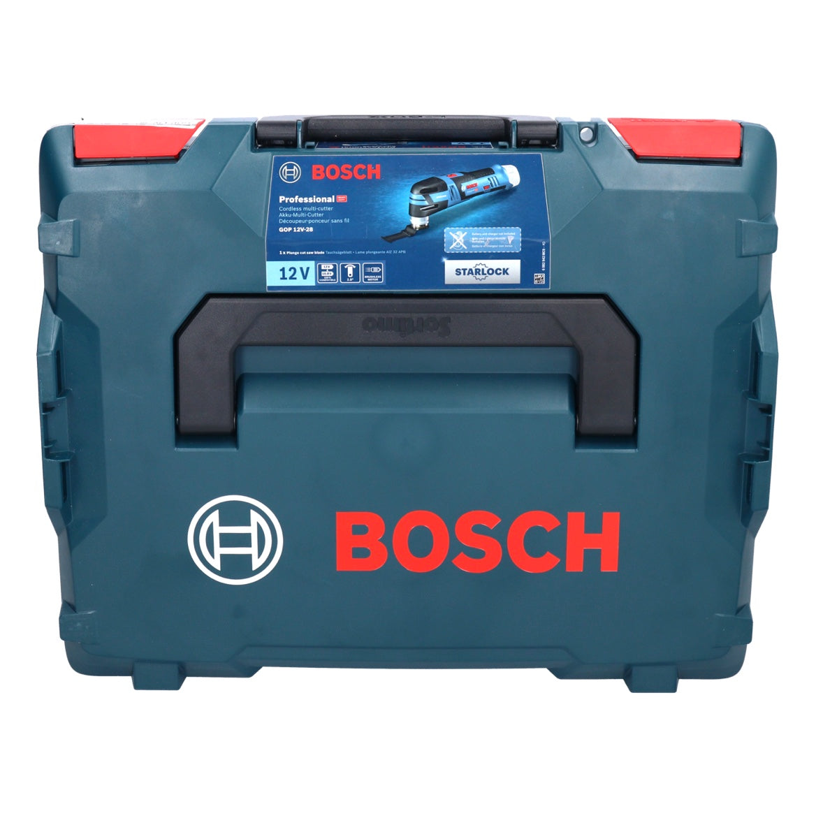 Bosch GOP 12V-28 Professional Akku Multi Cutter 12 V Brushless + 1x Akku 6,0 Ah + L-Boxx - ohne Ladegerät - Toolbrothers