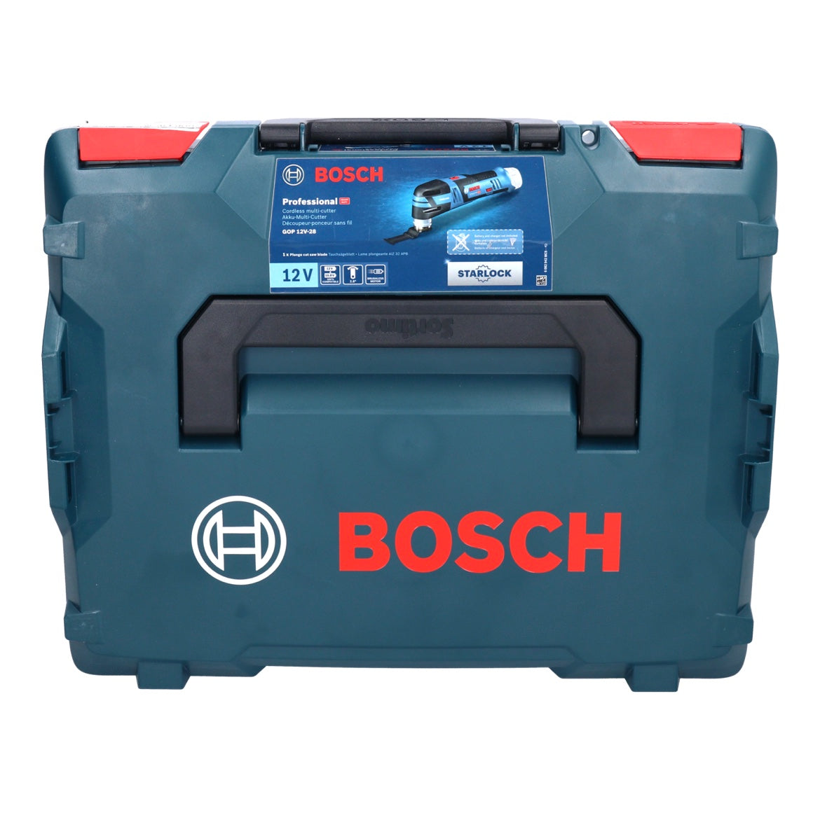 Bosch GOP 12V-28 Professional Akku Multi Cutter 12 V Brushless + 1x Akku 6,0 Ah + Ladegerät + L-Boxx - Toolbrothers