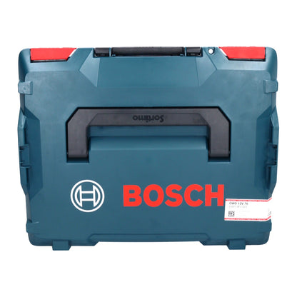 Bosch GWS 12V-76 Professional Akku Winkelschleifer 12 V 76 mm Brushless + 1x Akku 3,0 Ah + Ladegerät + L-Boxx