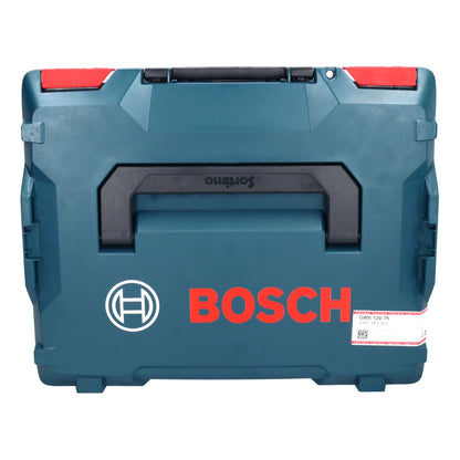 Bosch GWS 12V-76 Professional Akku Winkelschleifer 12 V 76 mm Brushless + 2x Akku 3,0 Ah + Ladegerät + L-Boxx