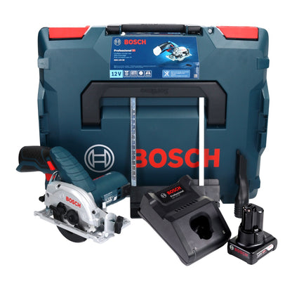 Bosch GKS 12V-26 Professional Akku Handkreissäge 12 V 85 mm + 1x Akku 6,0 Ah + Ladegerät + L-Boxx