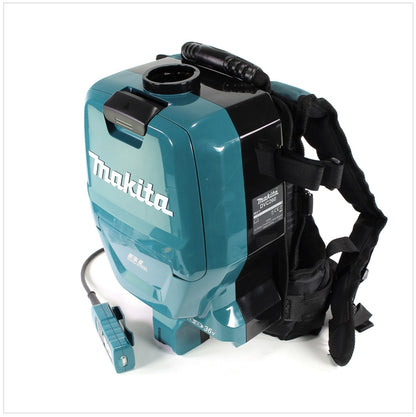 Makita DVC 260 36V Akku Rucksack Staubsauger (2x 18V) Brushless mit 2x 3,0 Ah Akku und Ladegerät - Toolbrothers